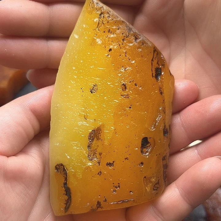 定制琥珀未镶嵌爱****意