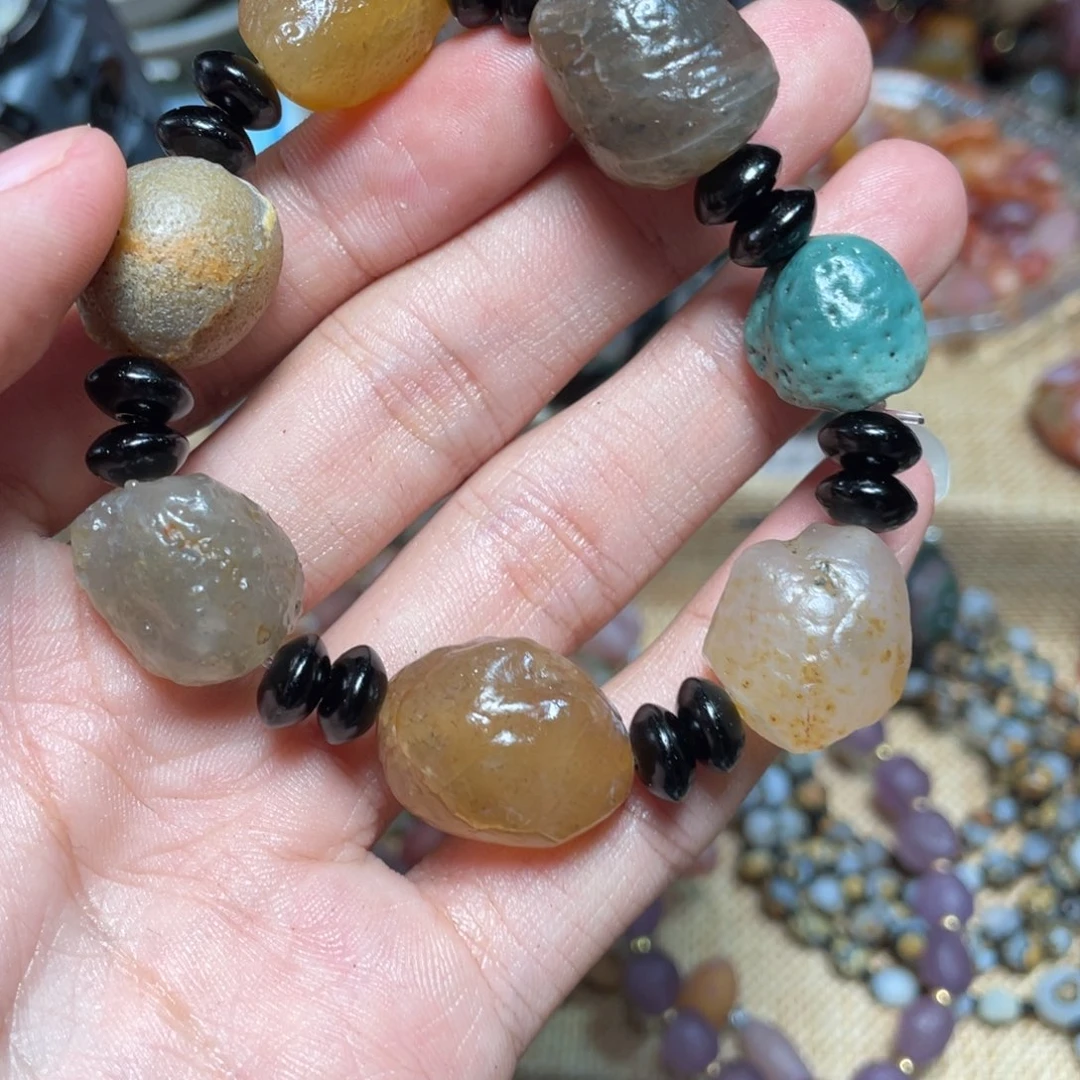 玛瑙/玉髓手链合金