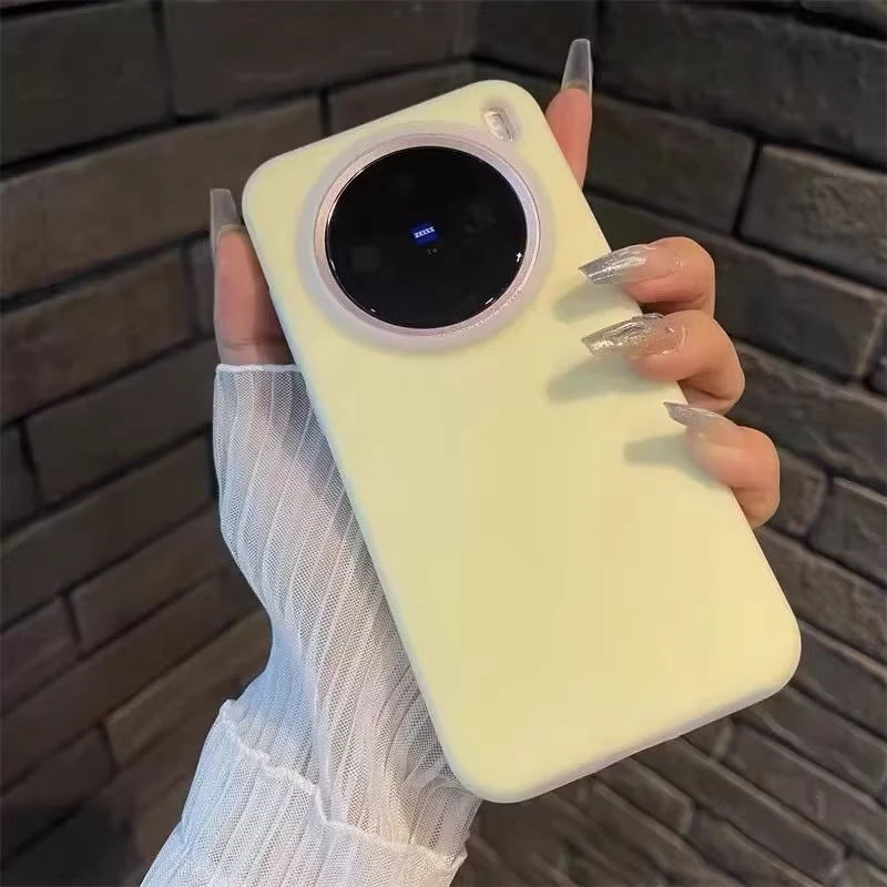 果冻液态硅胶适用vivox200Ultra手机壳肤感抗指纹防摔100Spromini