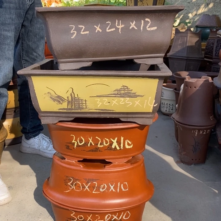 紫砂花盆紫砂特价包邮