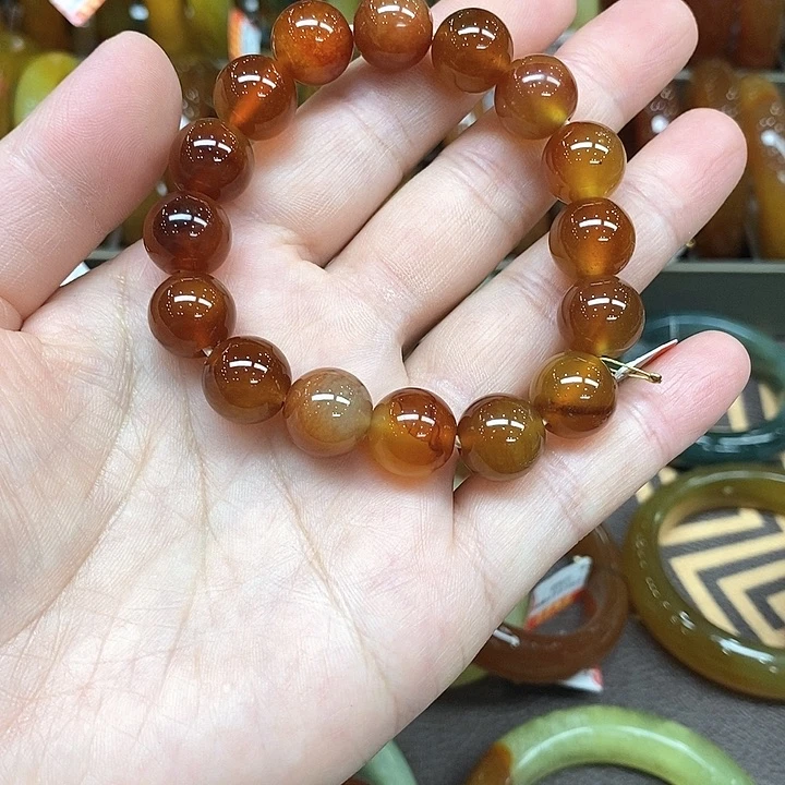 未镶嵌透闪石-蛇纹石玉手镯