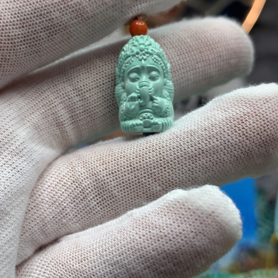 绿松石挂件未镶嵌