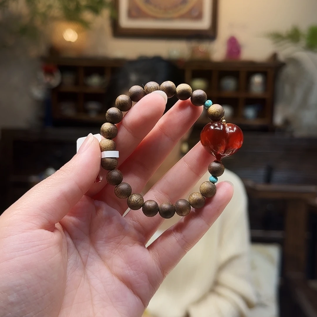 血珀未镶嵌手串9mm