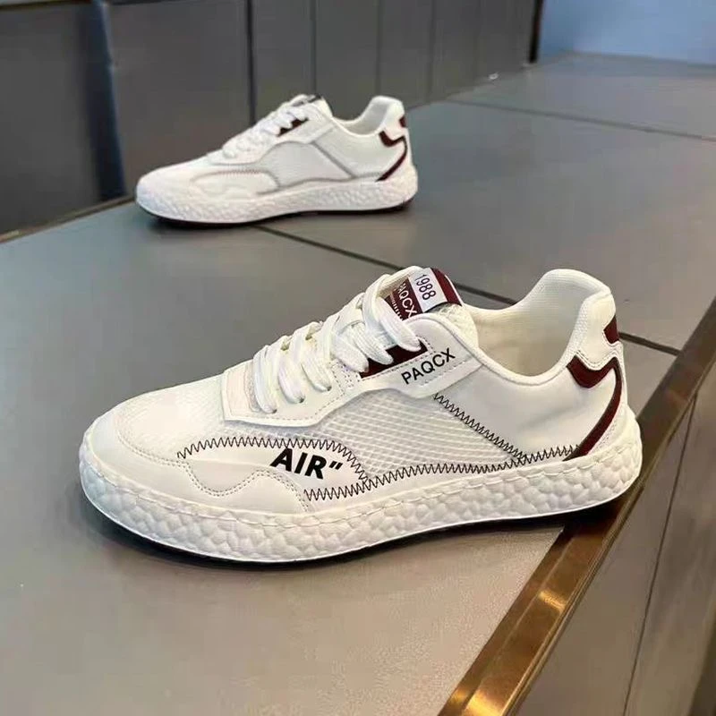 航瑞新款网鞋情侣软底轻便休闲小白鞋厚底板鞋男女开车鞋夏季透气