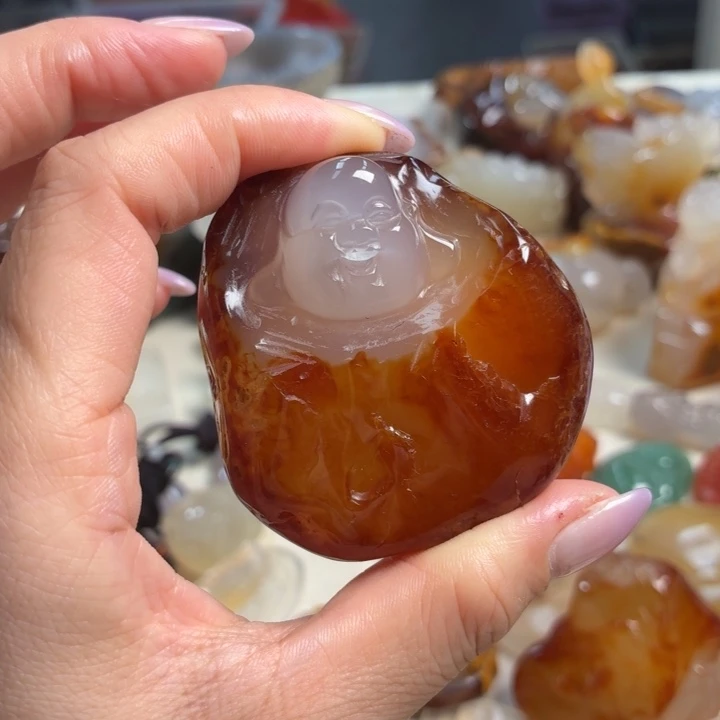玛瑙/玉髓未镶嵌吊坠(不含链)