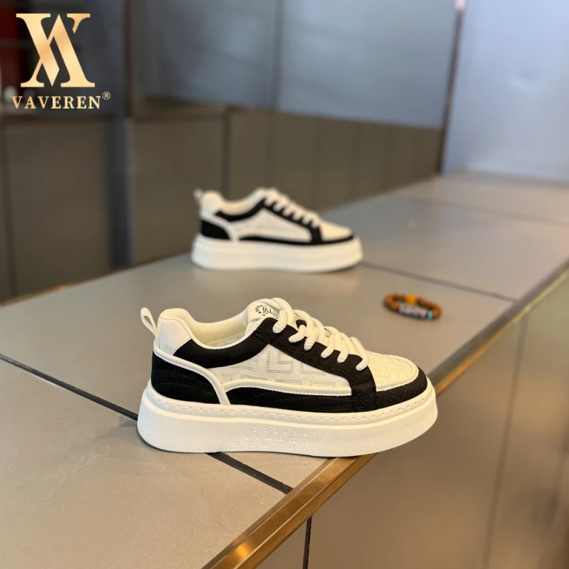 VAVEREN潮款男士鞋子轻奢男鞋时尚休闲百搭日常高级感网红款春季