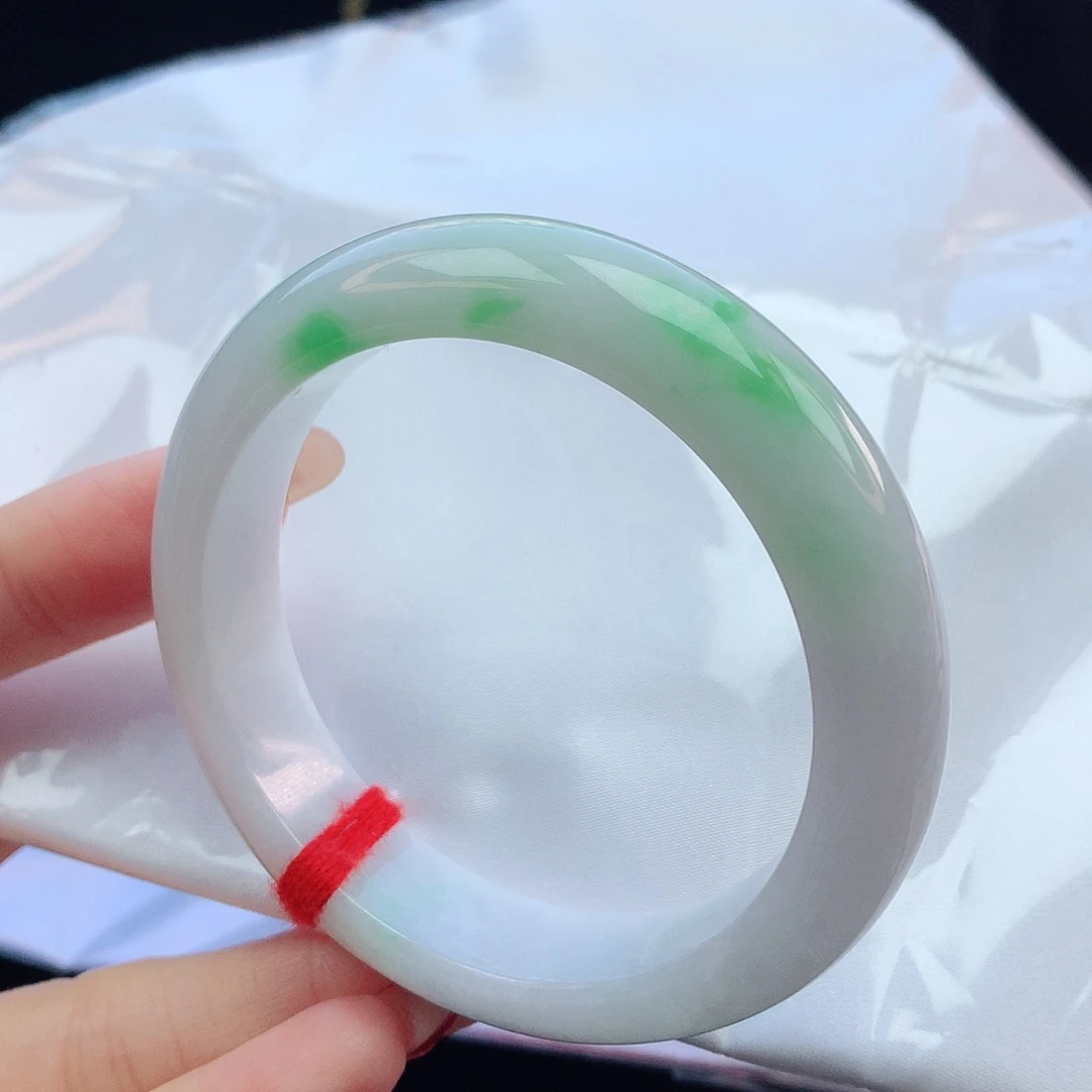 翡翠手镯未镶嵌55圈口882447