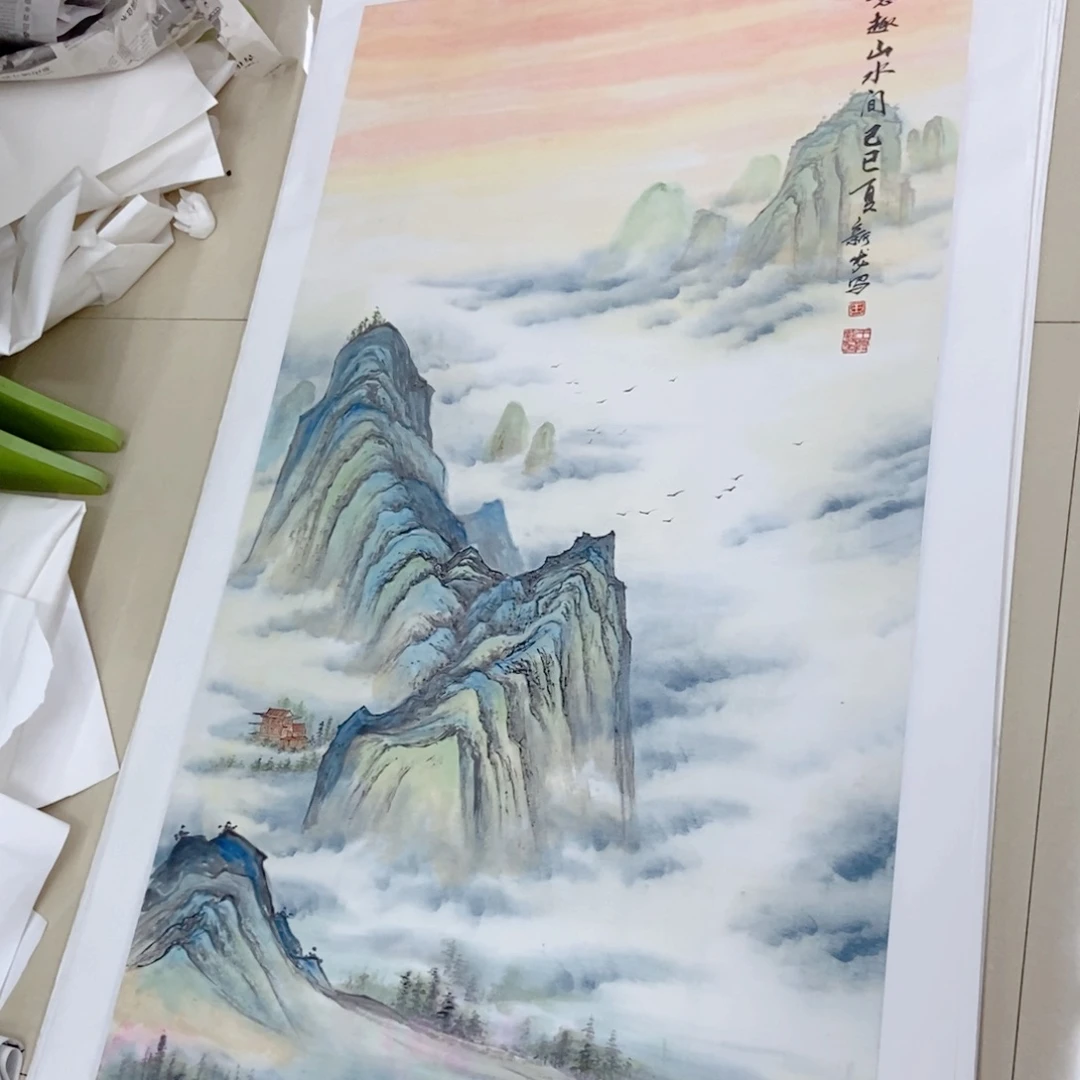 国画手写手绘作品167