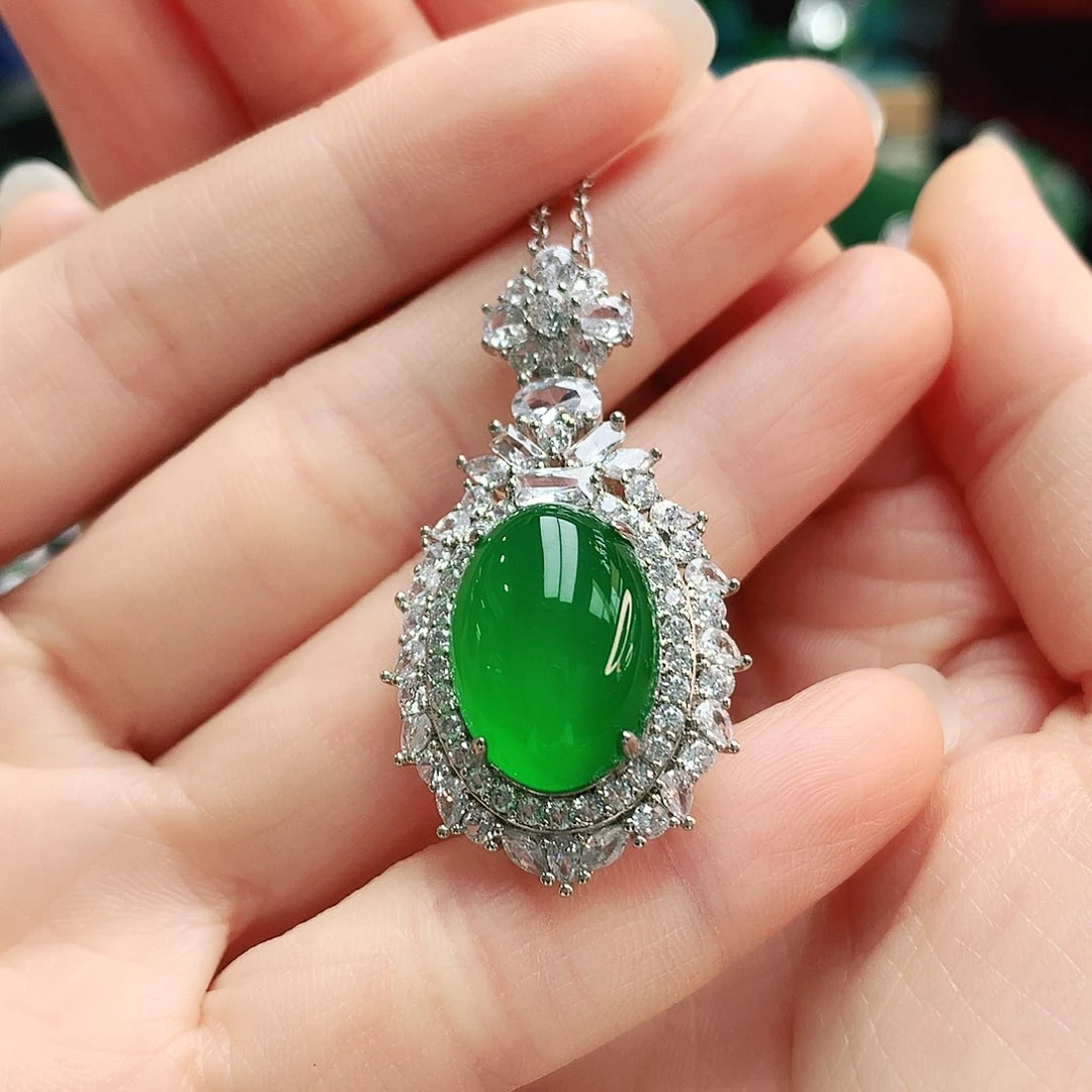 玛瑙/玉髓吊坠未镶嵌