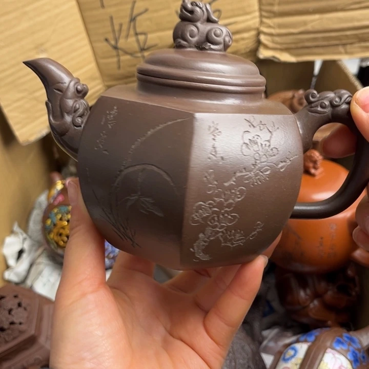 段泥茶壶紫砂壶等
