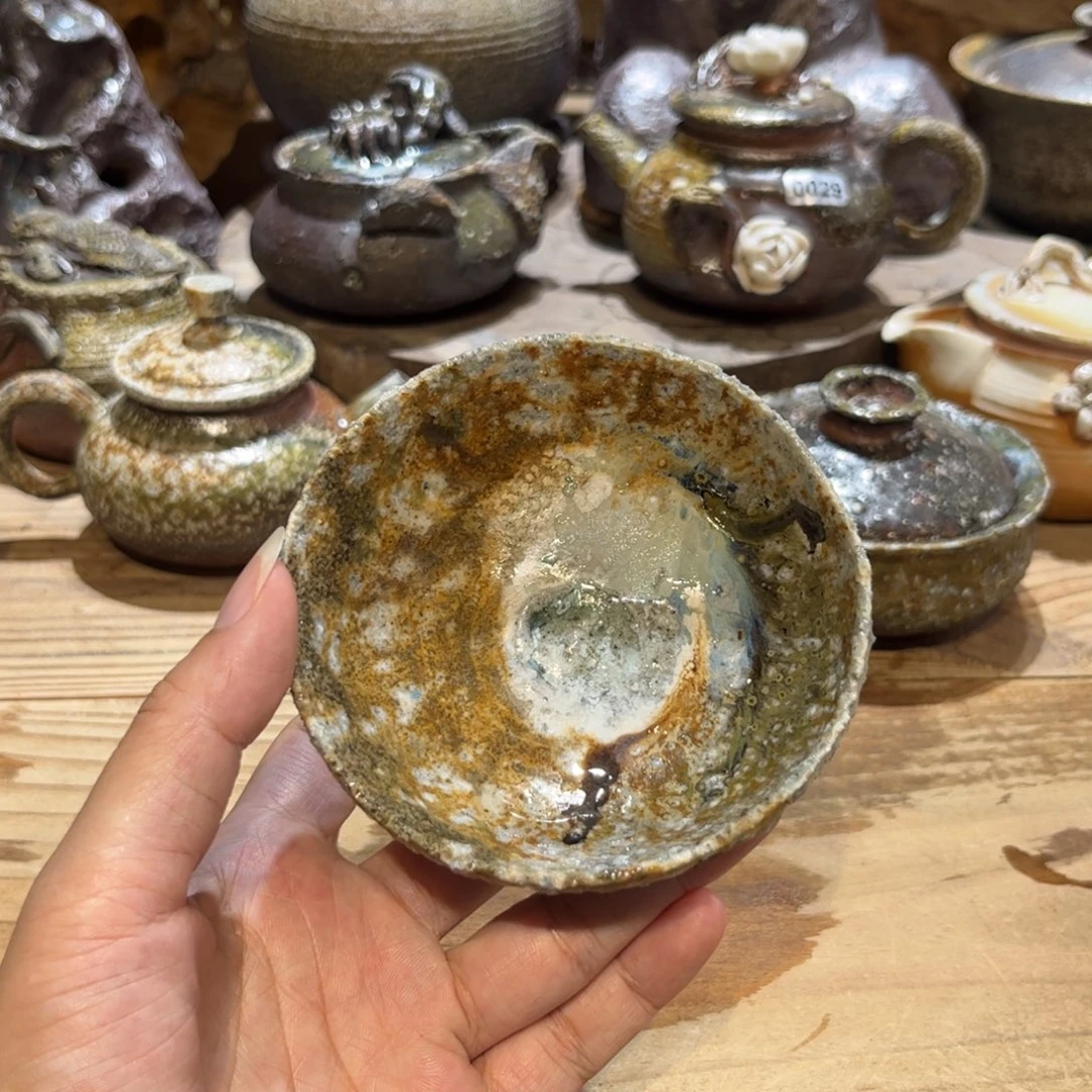 柴烧手工茶具福利