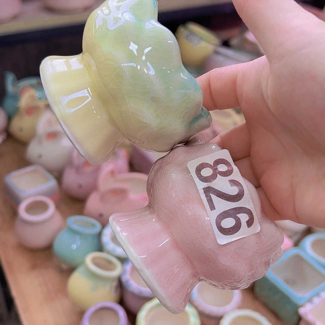 陶瓷花盆当场凑满12包邮