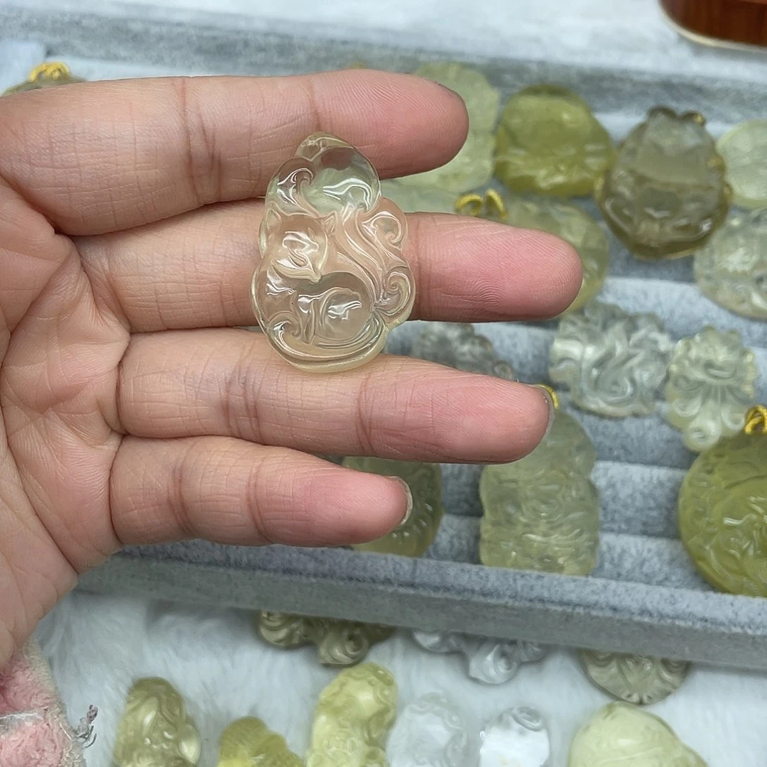 水晶吊坠配件未镶嵌