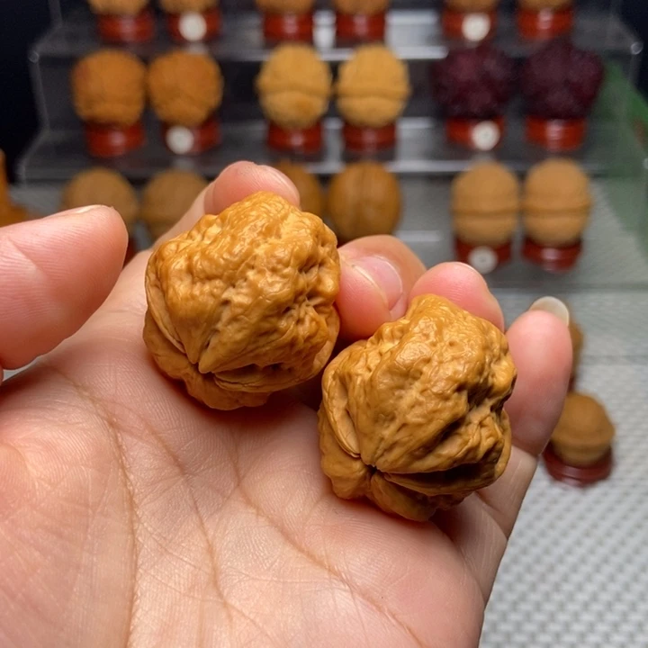 把件文玩核桃玉龙金蟾27