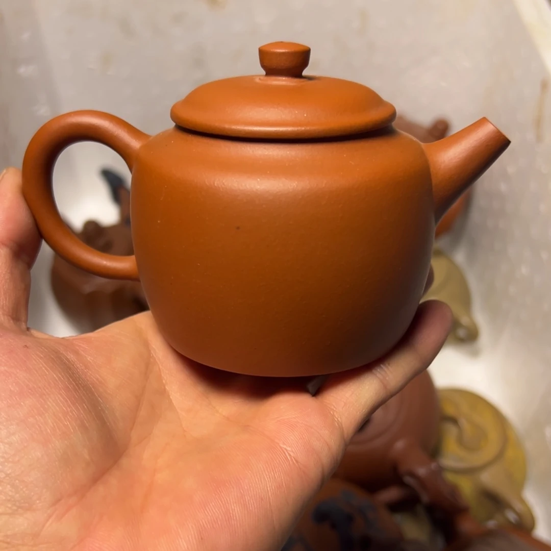 紫砂茶壶宜兴原矿紫砂壶200毫升容量