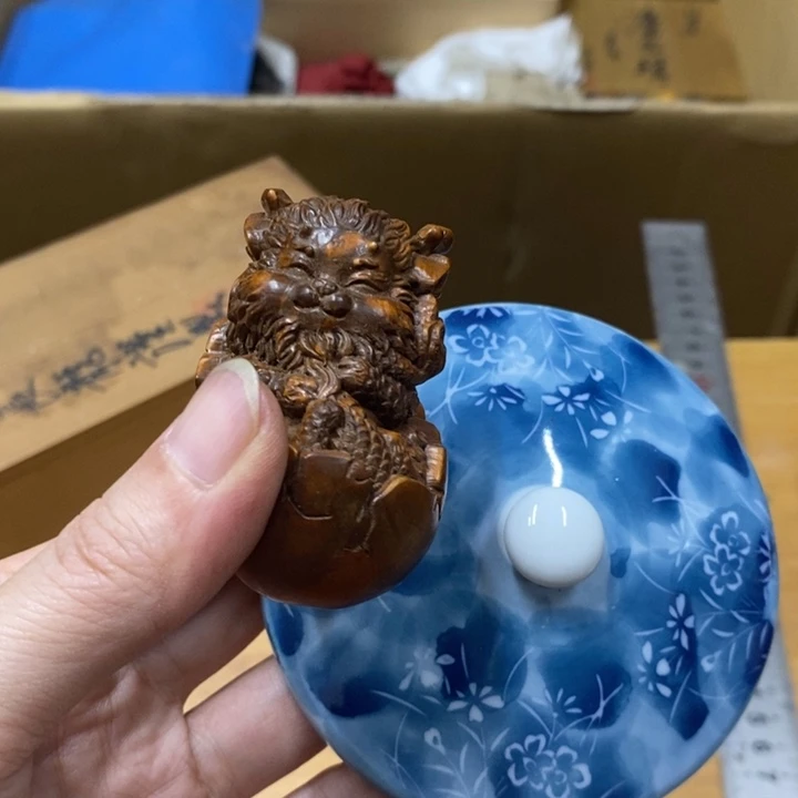 瓷片中古工艺品一件