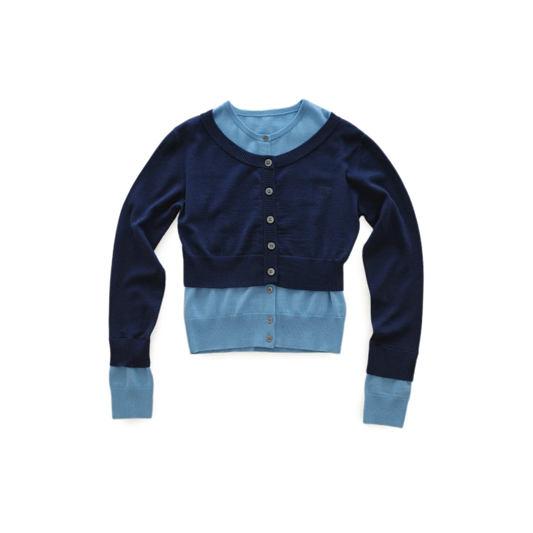 SILVER LINING 买手店 Manzanilla 羊毛桑蚕丝针织背心两件套