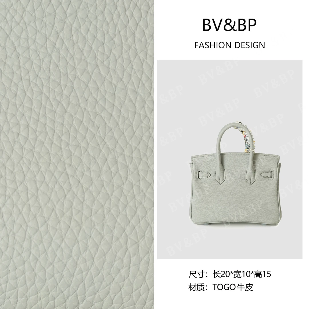 BV&BP· 原创设计 真皮高定手提单肩包  BV20-木偶灰
