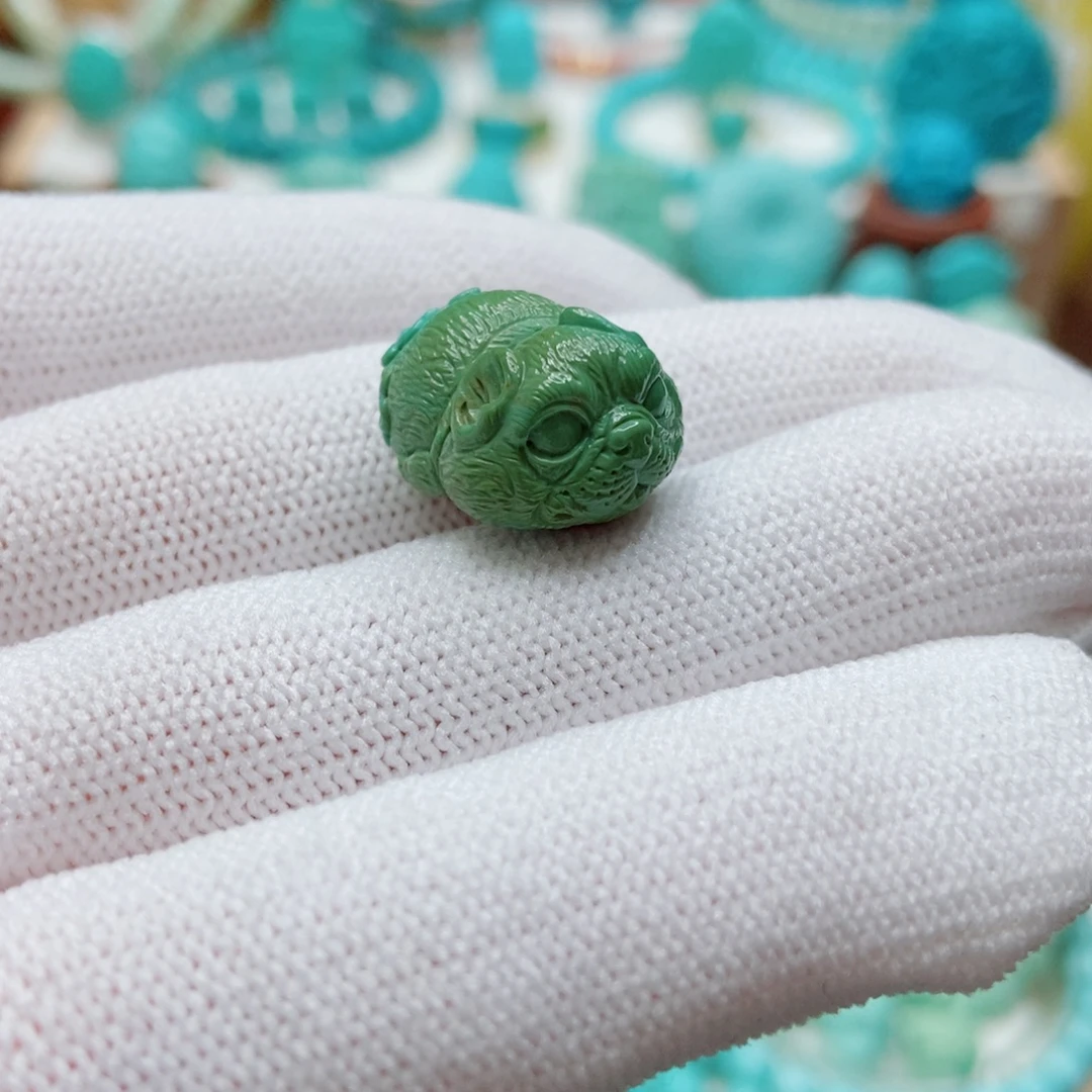 绿松石未镶嵌法斗