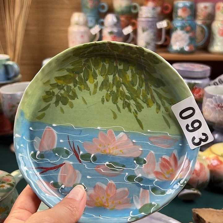 杯景德镇陶瓷手绘作品093