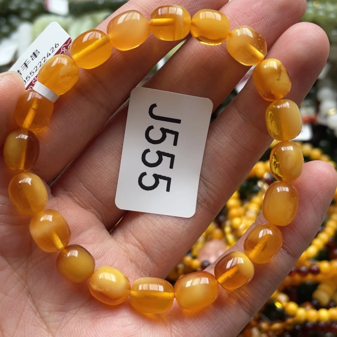 手链蜜蜡未镶嵌手串