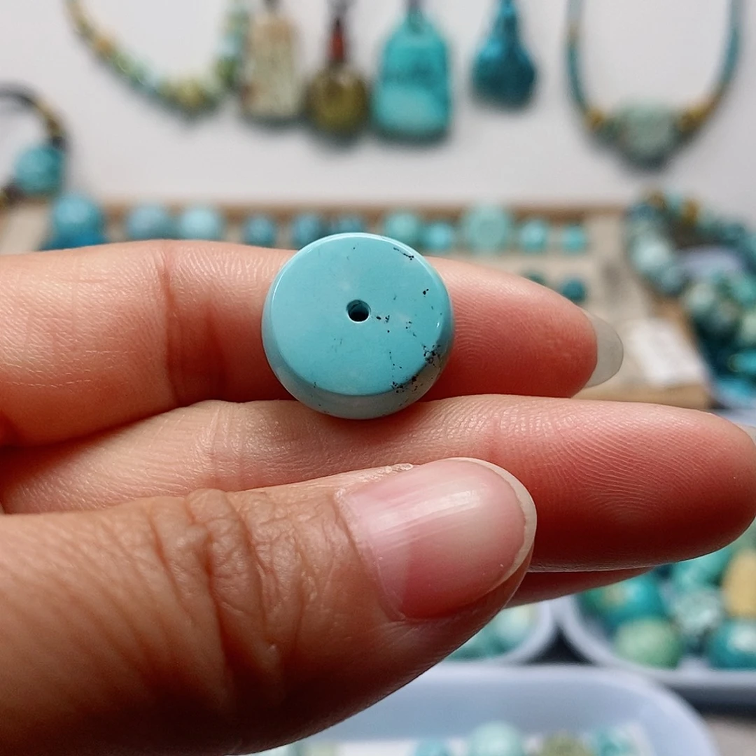 绿松石珠宝半成品未镶嵌