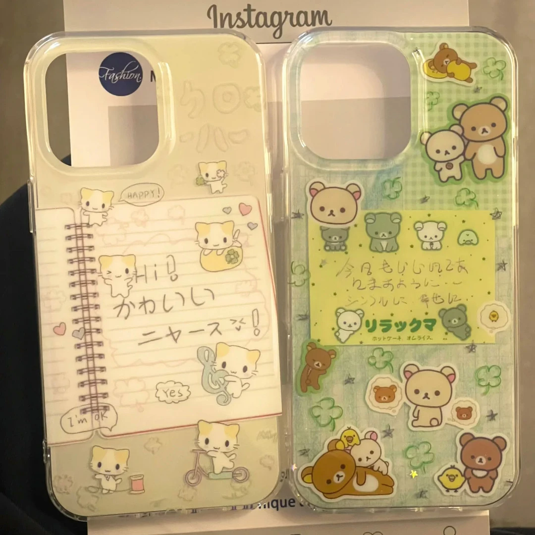 七壳子小猫适用苹果华为vivo小米oppo女款iphone15/16/14