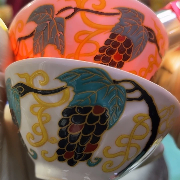 盖碗摆件摆件摆件创意摆件