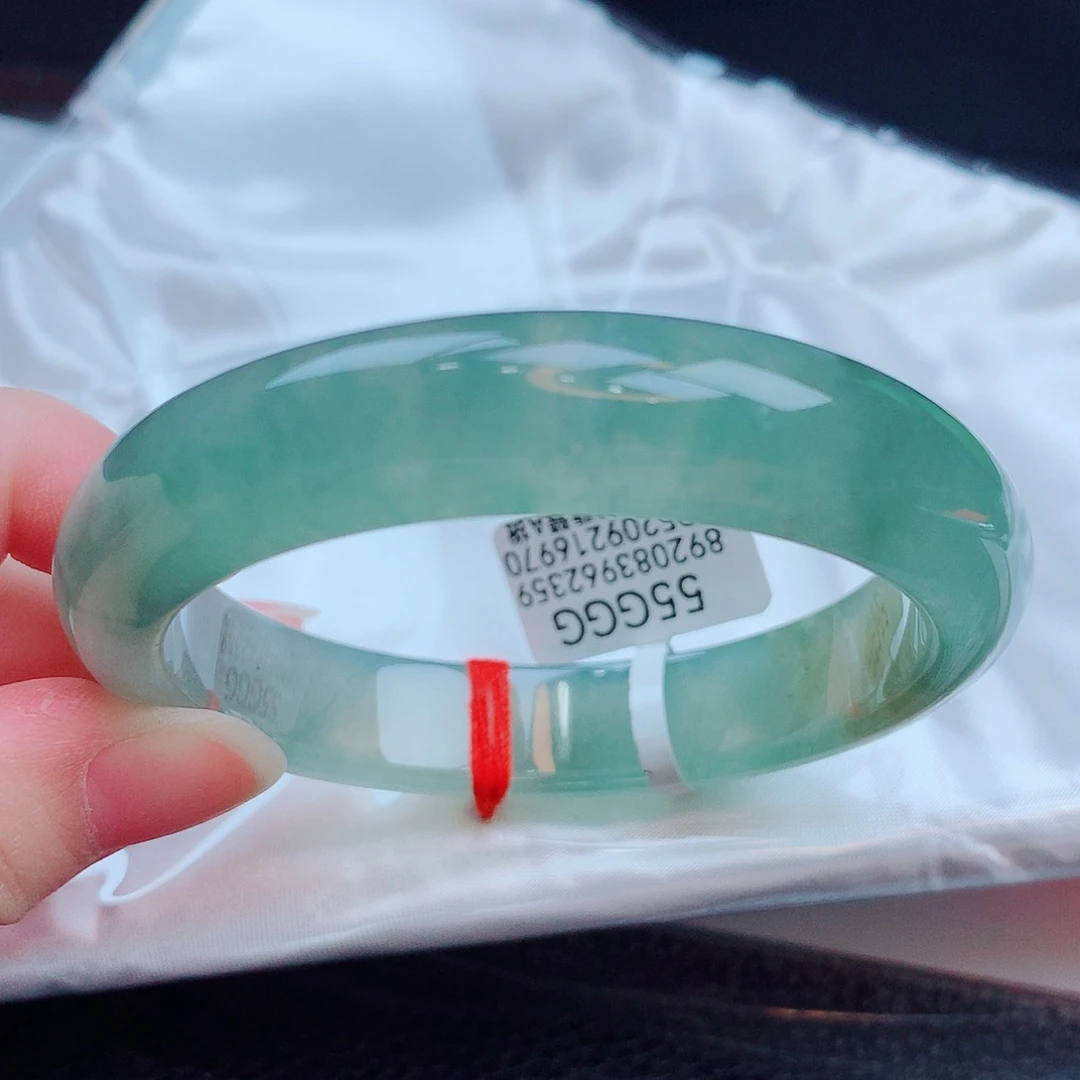 翡翠未镶嵌手镯缅甸天然翡翠A货手镯
