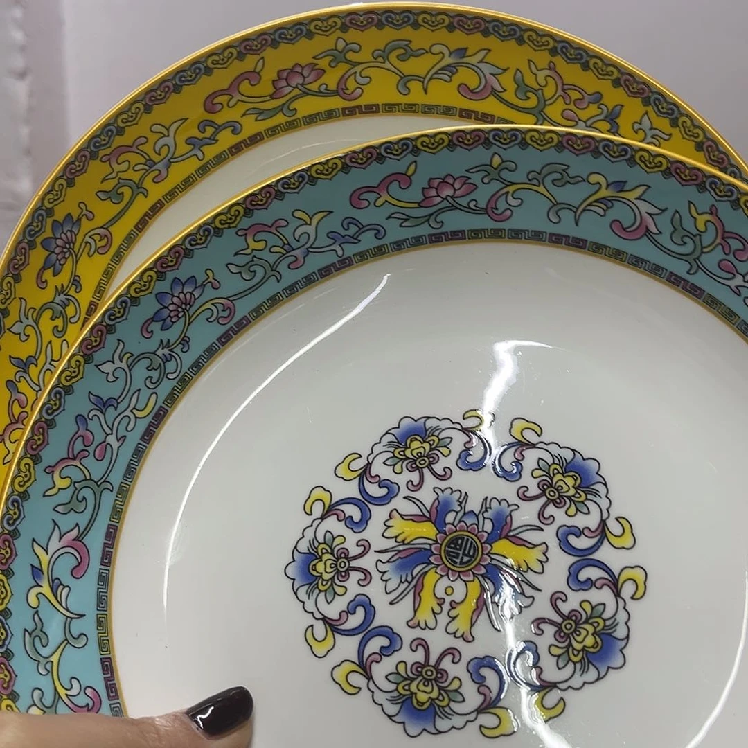 珐琅8寸6个……………………