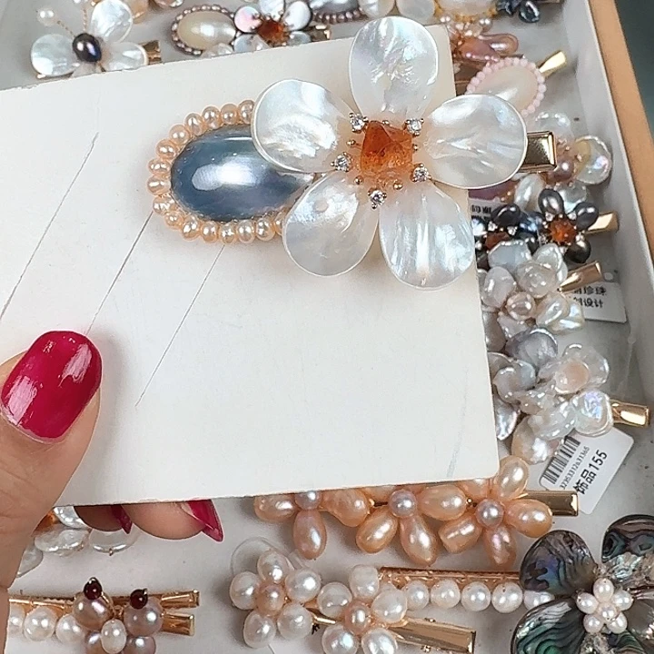 淡水珍珠未镶嵌发饰