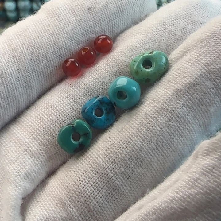 一***羊南红玛瑙未镶嵌配饰