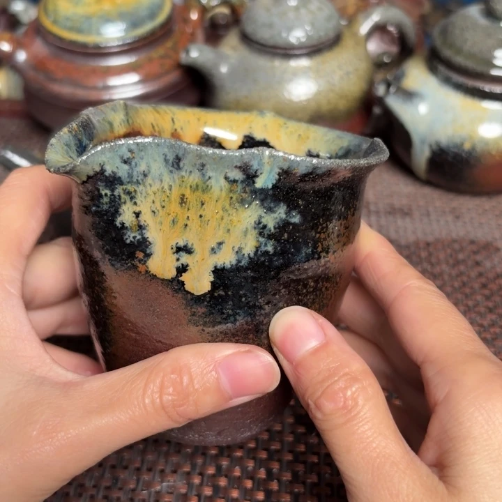 茶杯紫砂荷叶功杯260 C