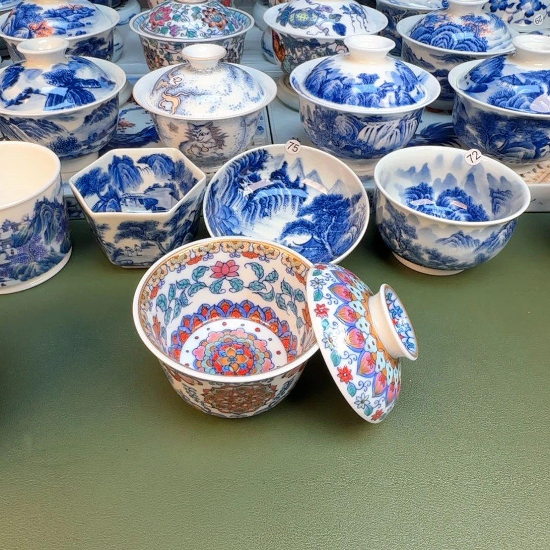 纯手工纯手绘茶具77