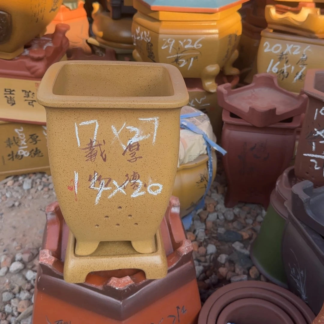 紫砂花盆花盆盆景盆栽