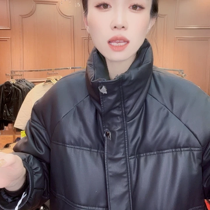 135……150斤皮外套羽绒