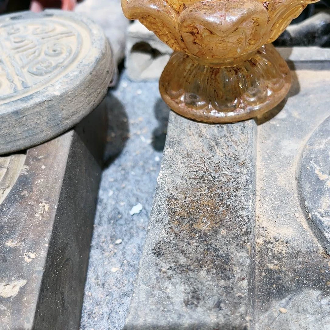 北****店瓦当摆件茶台的一大