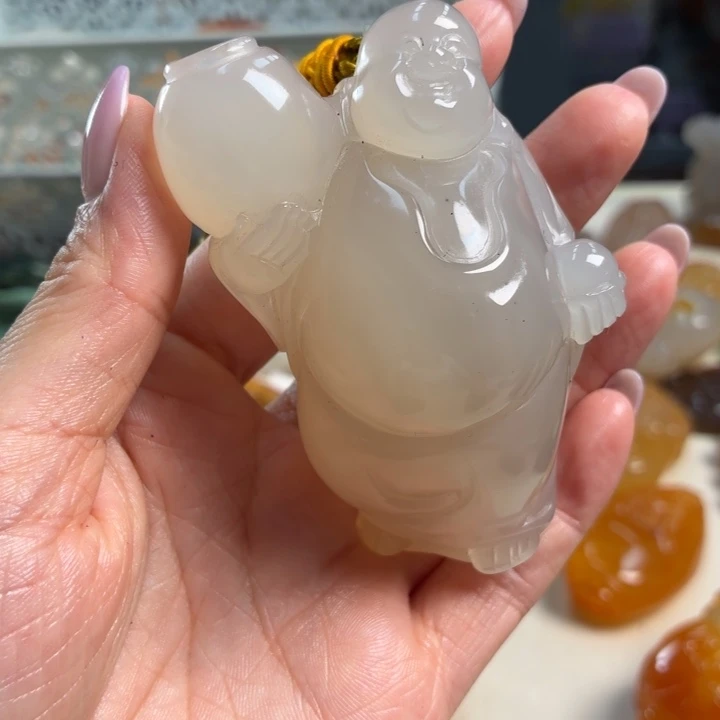 玛瑙/玉髓未镶嵌吊坠(不含链)