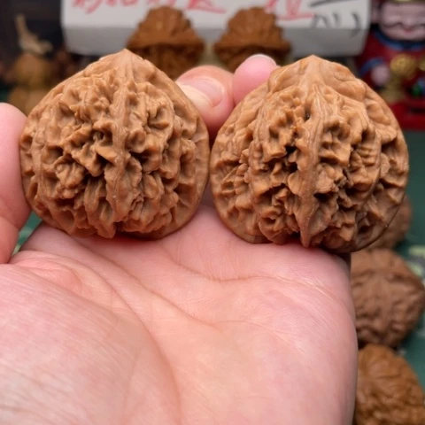 【闪购商品】把件文玩核桃44状元冠