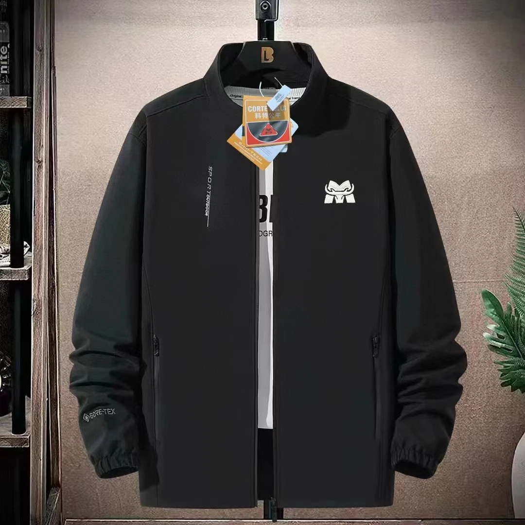 CORTEBULLS/科特公牛防水立领长袖时尚户外夹克上衣男士-8816