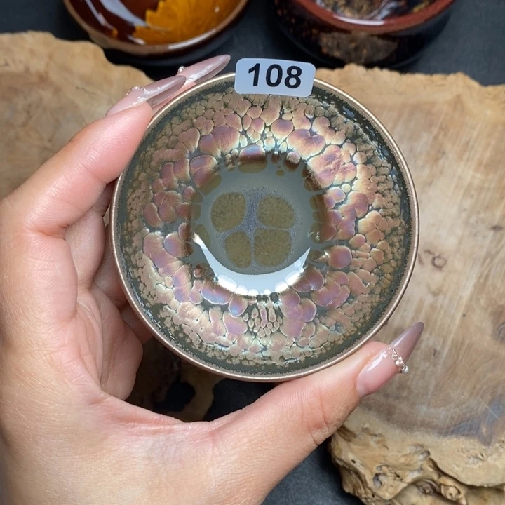 茶盏建窑建盏主人杯108