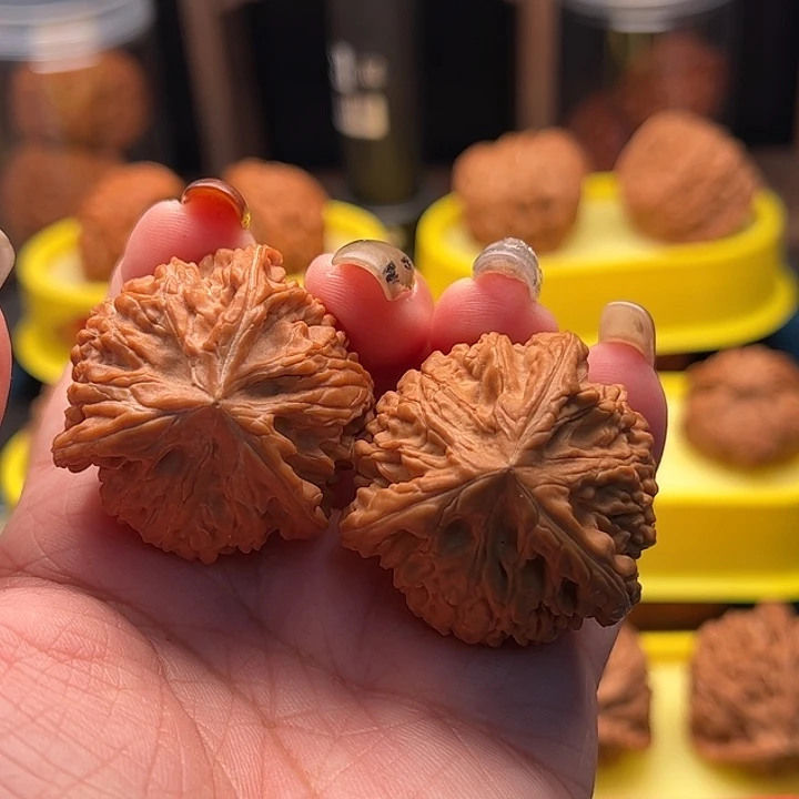 文玩核桃吊坠御龙粗筋三棱 全品