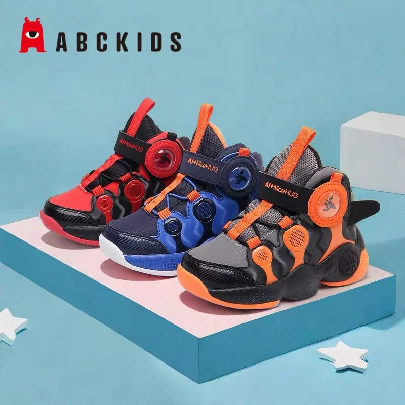 AbckidsAcbkids童鞋冬季皮面男宝时尚篮球鞋