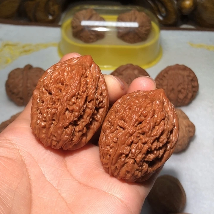 文玩核桃把件36大蒜头