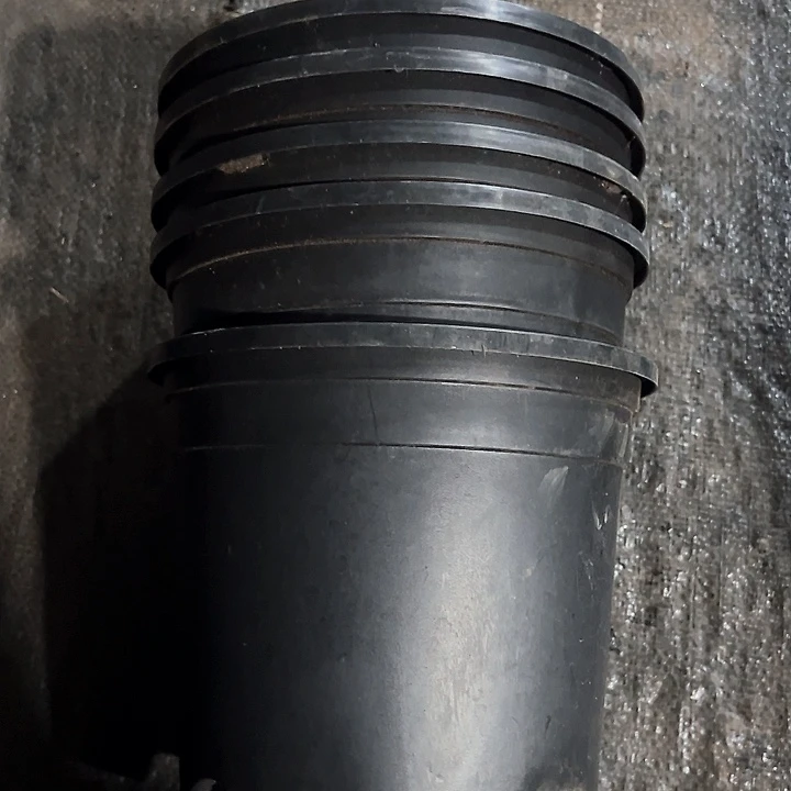 塑料口径19高度19黑加仑一组10个