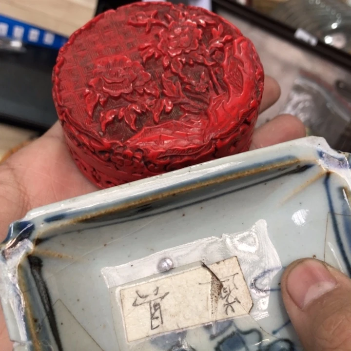 陶瓷孤品单件车里拍