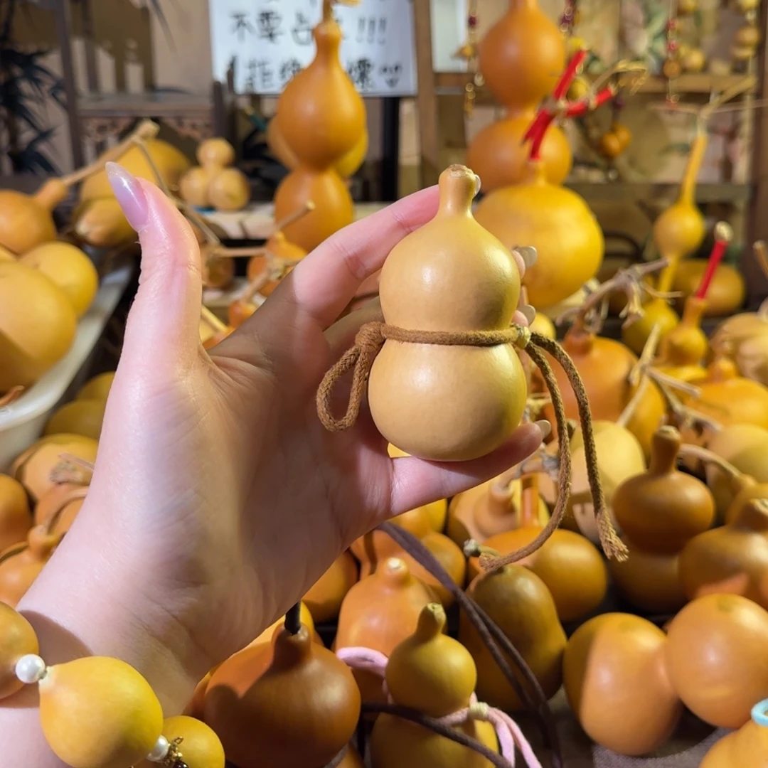 一***子天然葫芦手把摆件