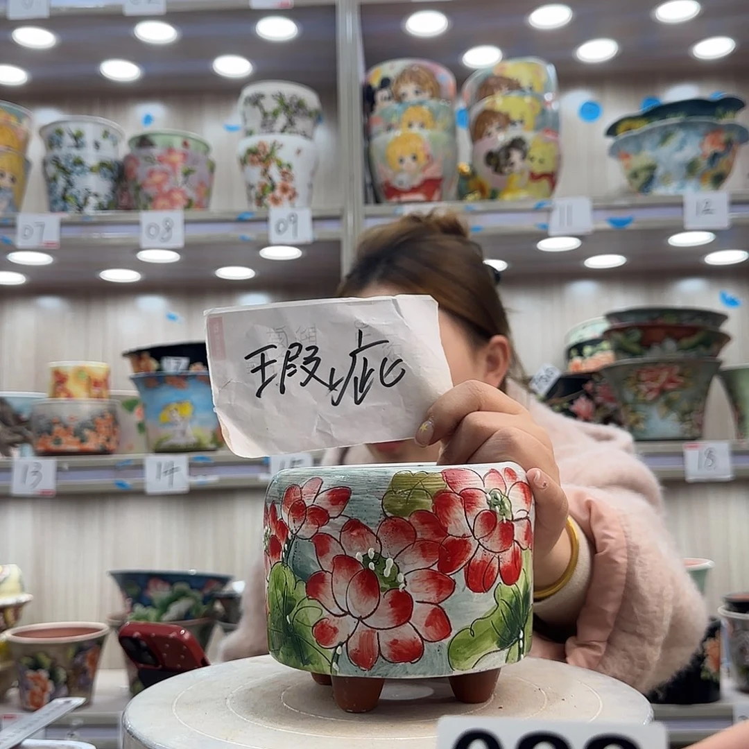 紫砂花盆瑕疵瑕疵022