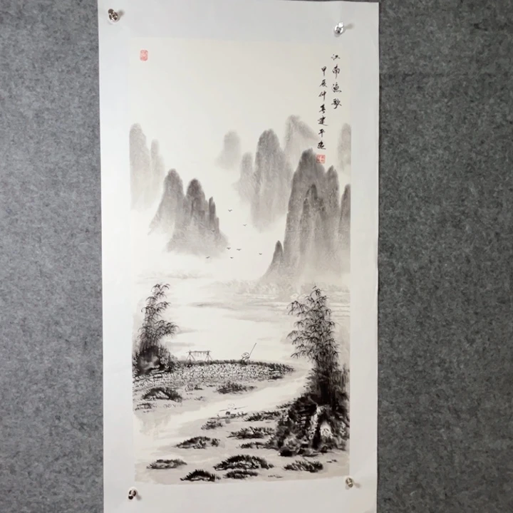 国画精品手绘国画作品