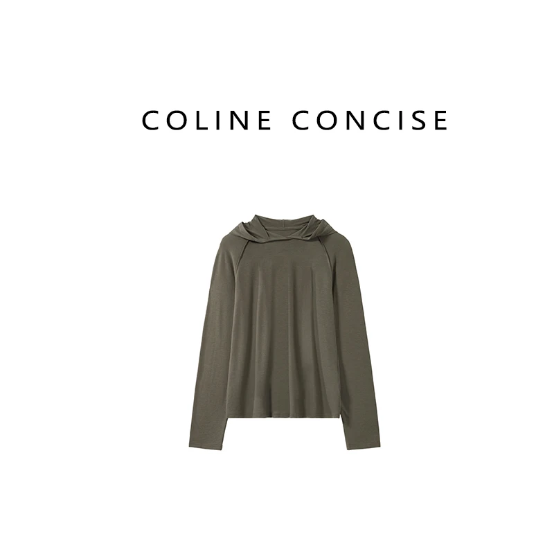 COLINE CONCISE 连帽卫衣针织